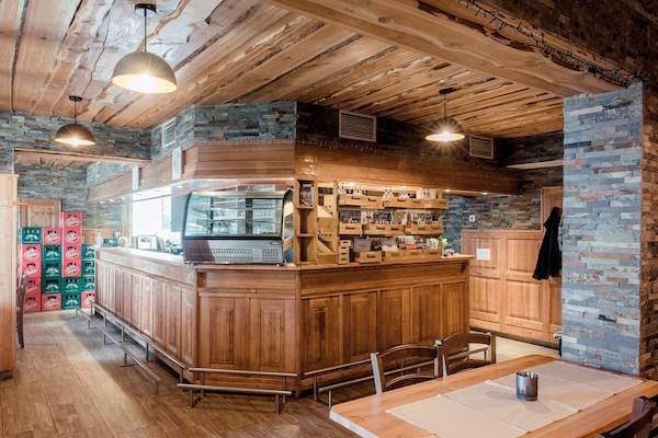 Sala de estar en el lobby