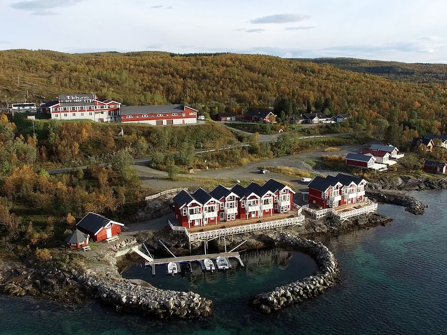 Voorkant van accommodatie