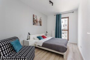 Exclusive Apartment | 2 bedrooms, hypo-allergenic bedding, individually decorated - Chill Apartments (Warsaw)