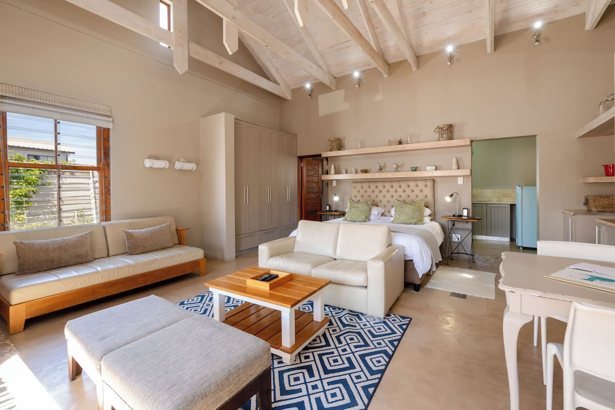 Studio Deluxe | Coin séjour | Télévision à écran plat