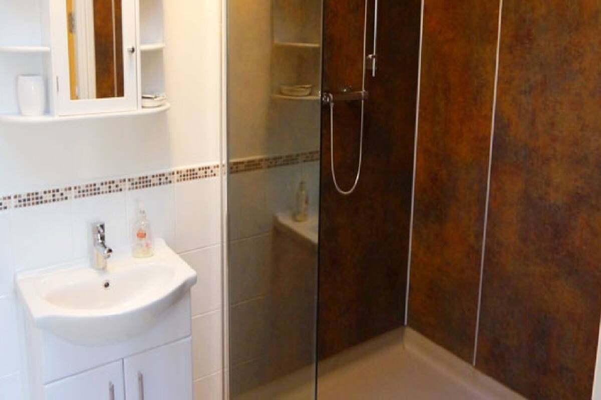standard suite, ensuite | bathroom | shower