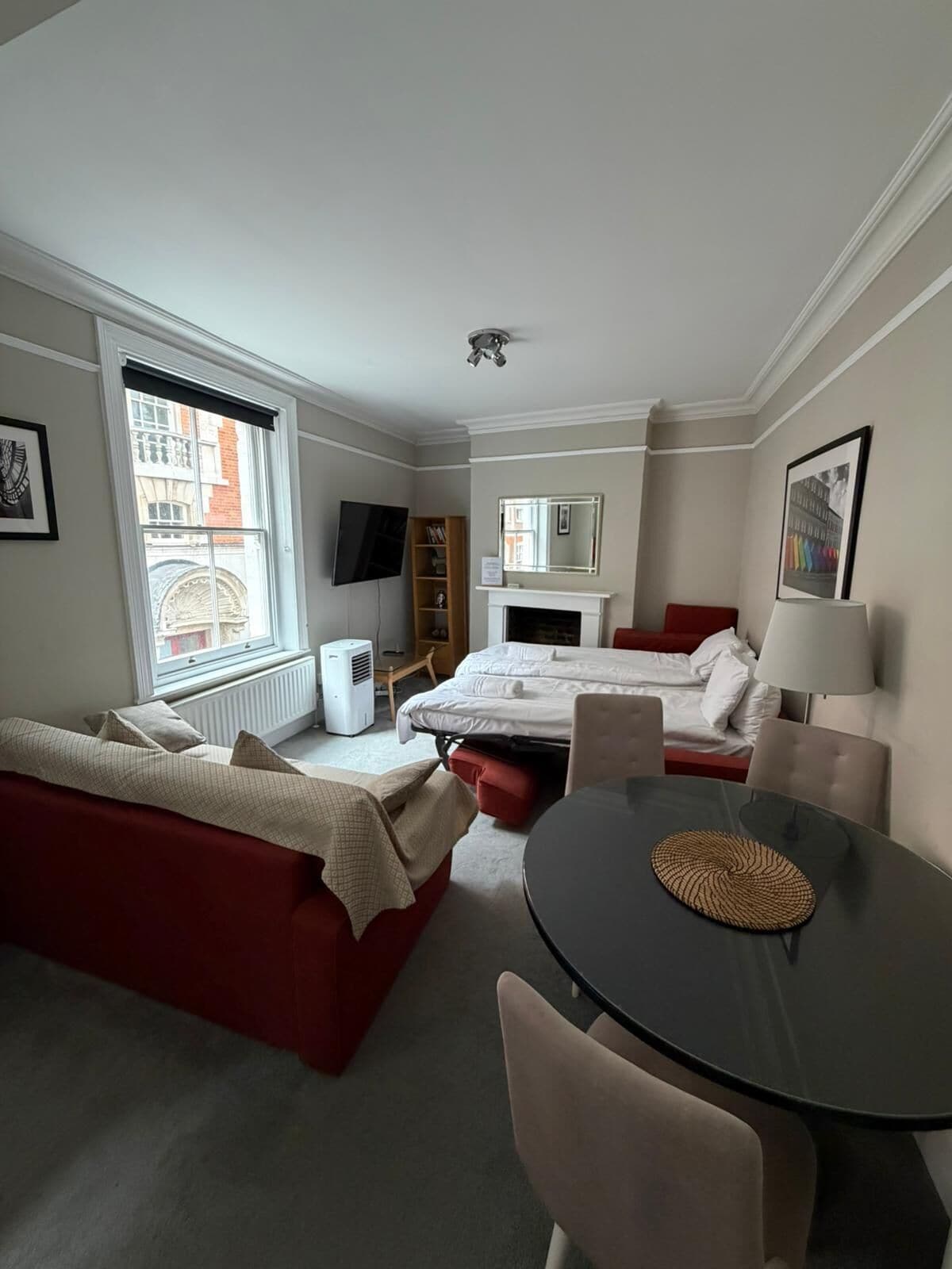 Appartamento Comfort, 1 camera da letto | Area soggiorno | TV a schermo piatto