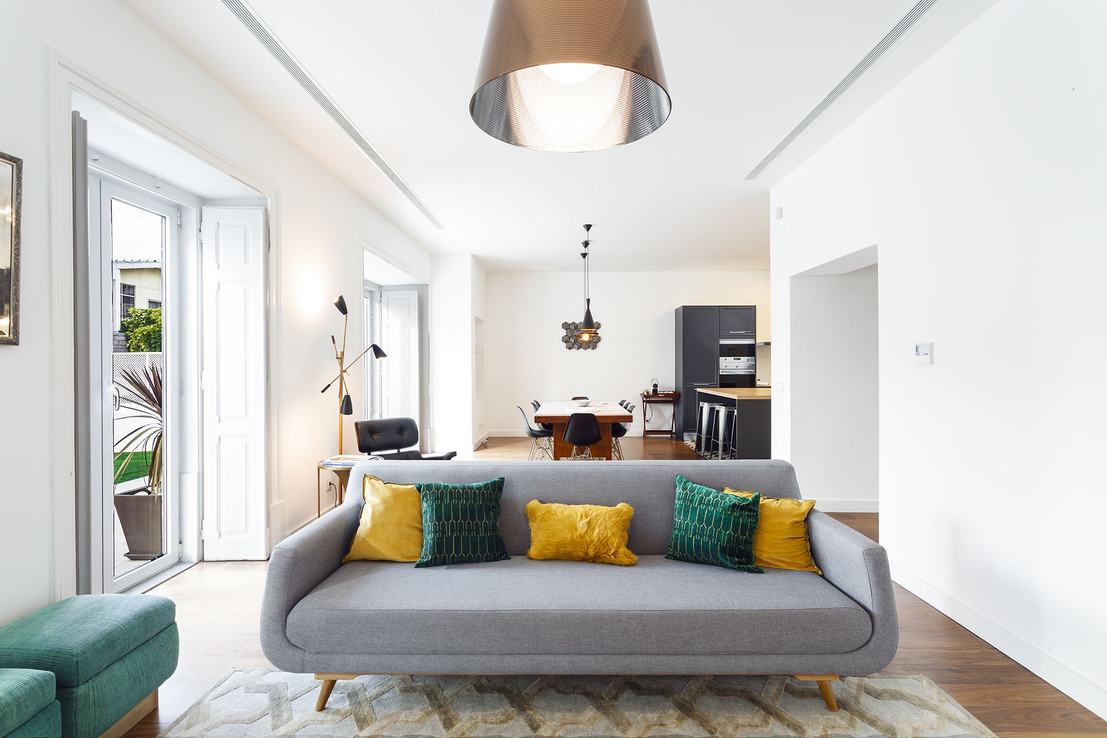 Apartamento, 2 quartos, no piso térreo (0) | Área de estar | TV de tela plana