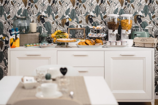 Daily buffet breakfast (EUR 5 per person)