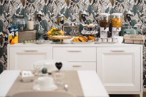 Daily buffet breakfast (EUR 5 per person)