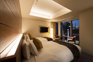 Bureau, chambres insonorisées, fer et planche à repasser, Wi-Fi gratuit