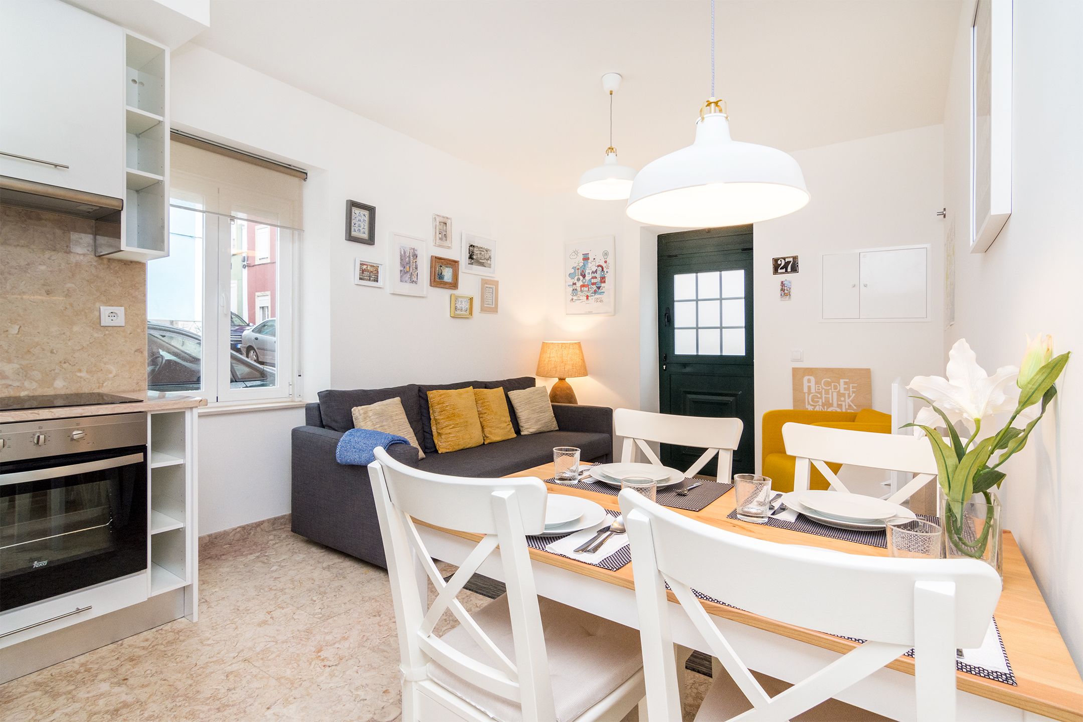 Appartement, 1 slaapkamer (27) | Woonruimte | Een flatscreentelevisie