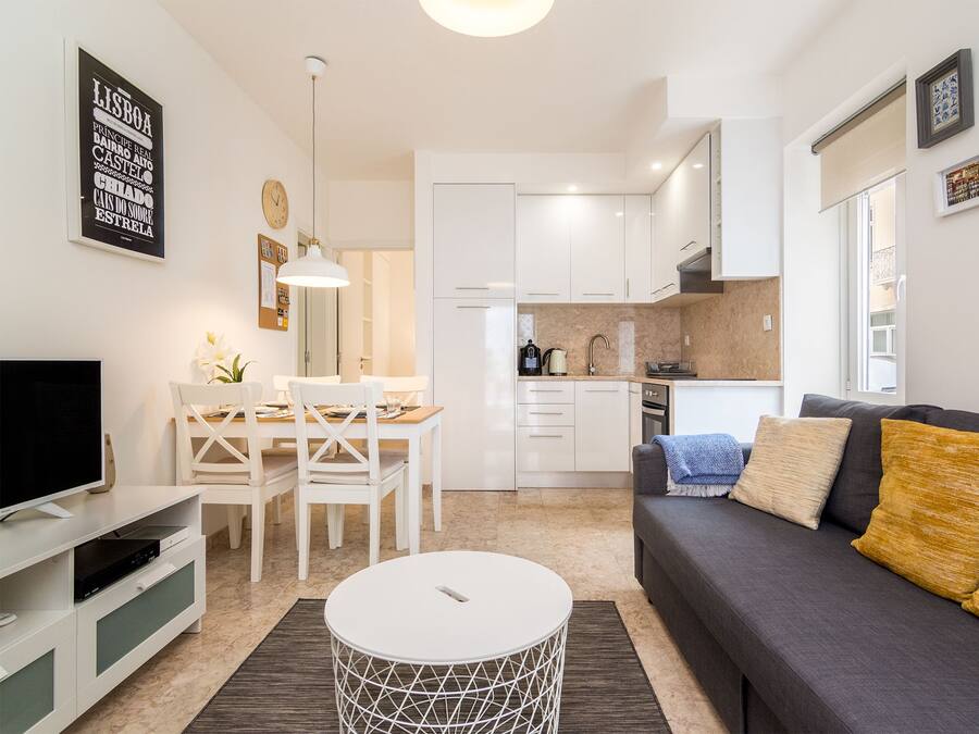 Apartment, 1 Schlafzimmer (27) | Wohnbereich | Flachbildfernseher