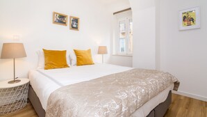 Apartment, 1 Schlafzimmer (23) | Verdunkelungsvorhänge, schallisolierte Zimmer, Bügeleisen/Bügelbrett