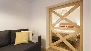 Apartment, 1 Bedroom | Living area | Flat-screen TV