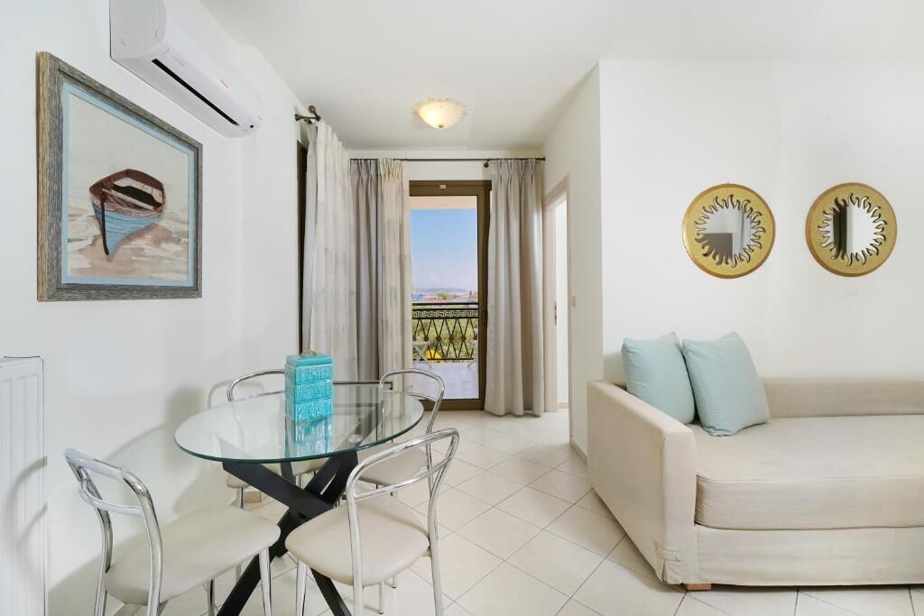 Superior Suite, 1 Bedroom | Living area | Flat-screen TV