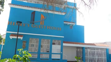 Majoituspaikan julkisivu