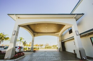 Entrada al alojamiento