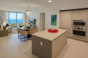 Deluxe Apartment | Private kitchen - Lyfe Residence Building - Private apts over the beach (Hollywood)