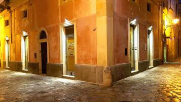 Fassade der Unterkunft