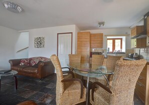 The Stable | Living area | Flat-screen TV - The Stable (Aberystwyth)