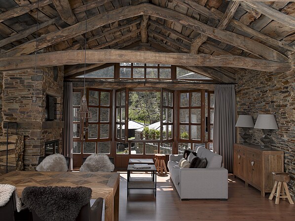 Luxury Villa, 2 Bedrooms, Valley View | Living room