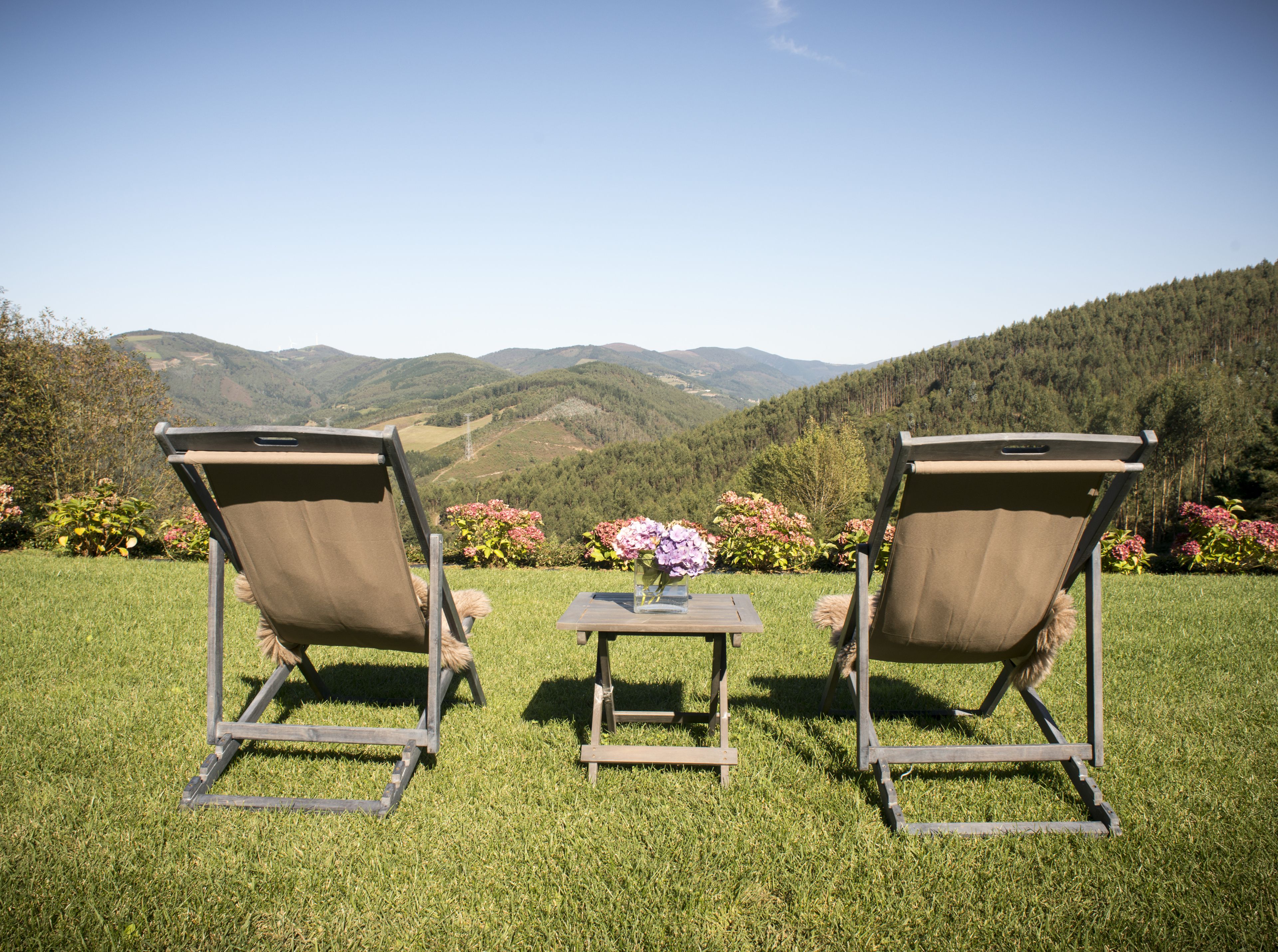 Comfort tweepersoonskamer | Uitzicht op de vallei