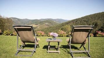 Comfort tweepersoonskamer | Uitzicht op de vallei