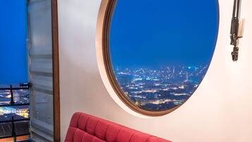 Studio Panoramique, non-fumeurs, salle de bains privée (Panoramica) | 1 chambre, literie de qualité supérieure, minibar
