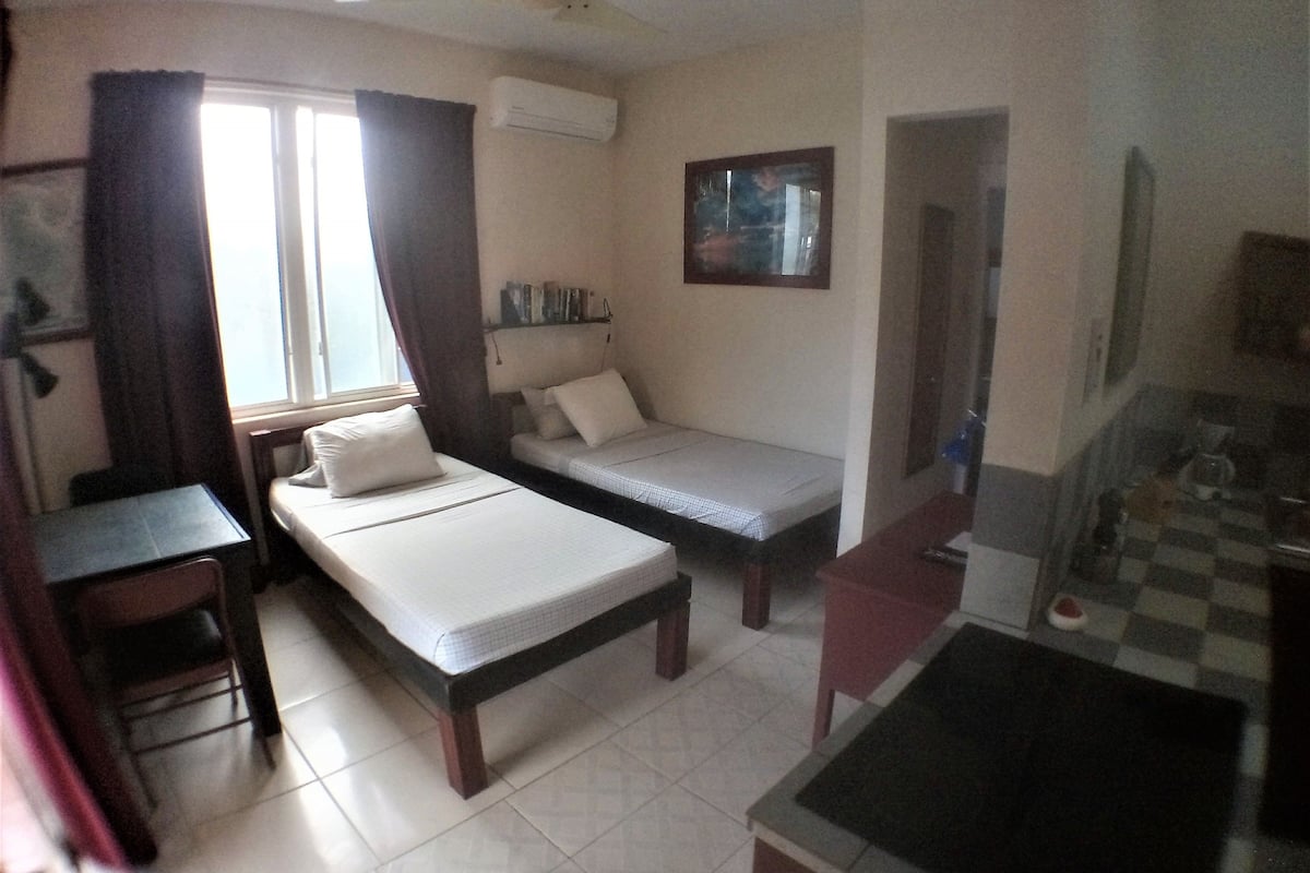 studio 1 | individually decorated, individually furnished, blackout curtains