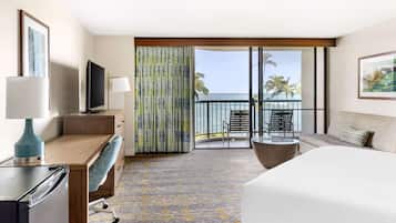 Room, 1 King Bed with Sofa bed, Oceanfront | In-room safe, individually decorated, individually furnished