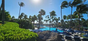 Outdoor pool, a heated pool - 4,000+ sq ft beachfront residence + PRIVATE BEACH Resort & Spa by Marriott. (Fort Lauderrdale)