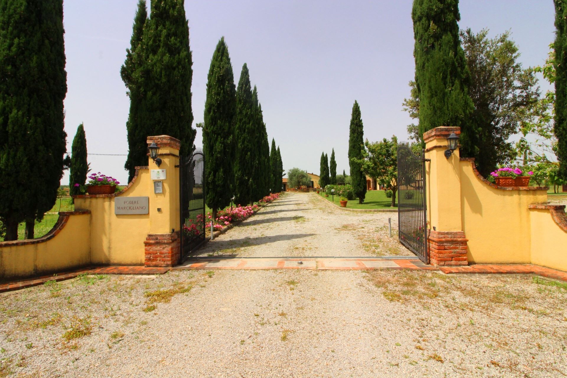 Overnattingsstedets uteområder