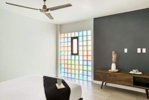 Apartamento família | 1 quarto, roupas de cama premium, edredons de pluma