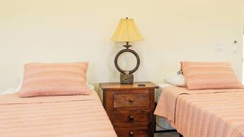 2 bedrooms, iron/ironing board, travel crib, free WiFi