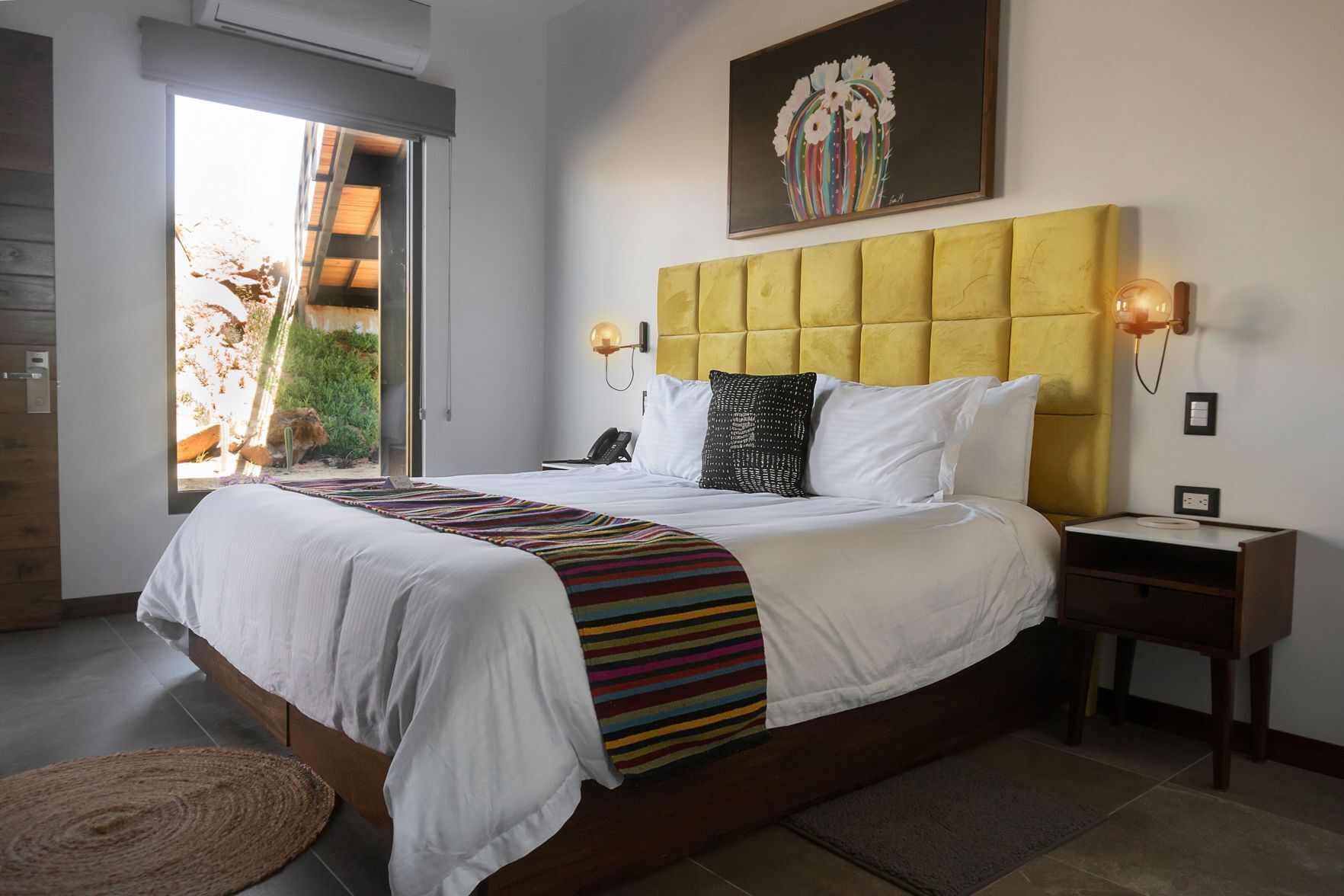 1 bedroom, Frette Italian sheets, premium bedding, down duvets