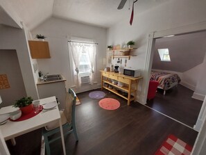 1 makuuhuone, silitysrauta/-lauta, ilmainen Wi-Fi, vuodevaatteet