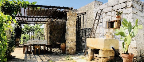 Restauration en plein air