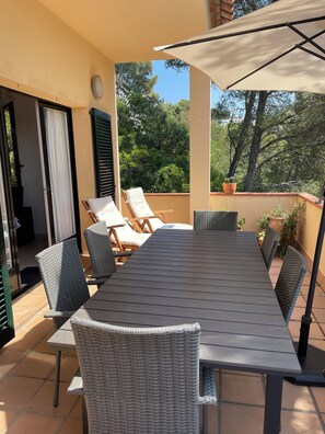 Restauration en plein air