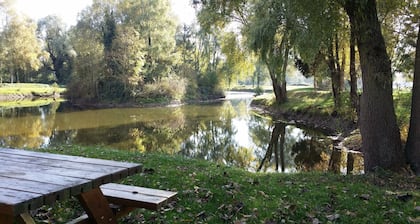 "La casa de la pradera. Bernot Situado en la parte alta del valle del Oise.
