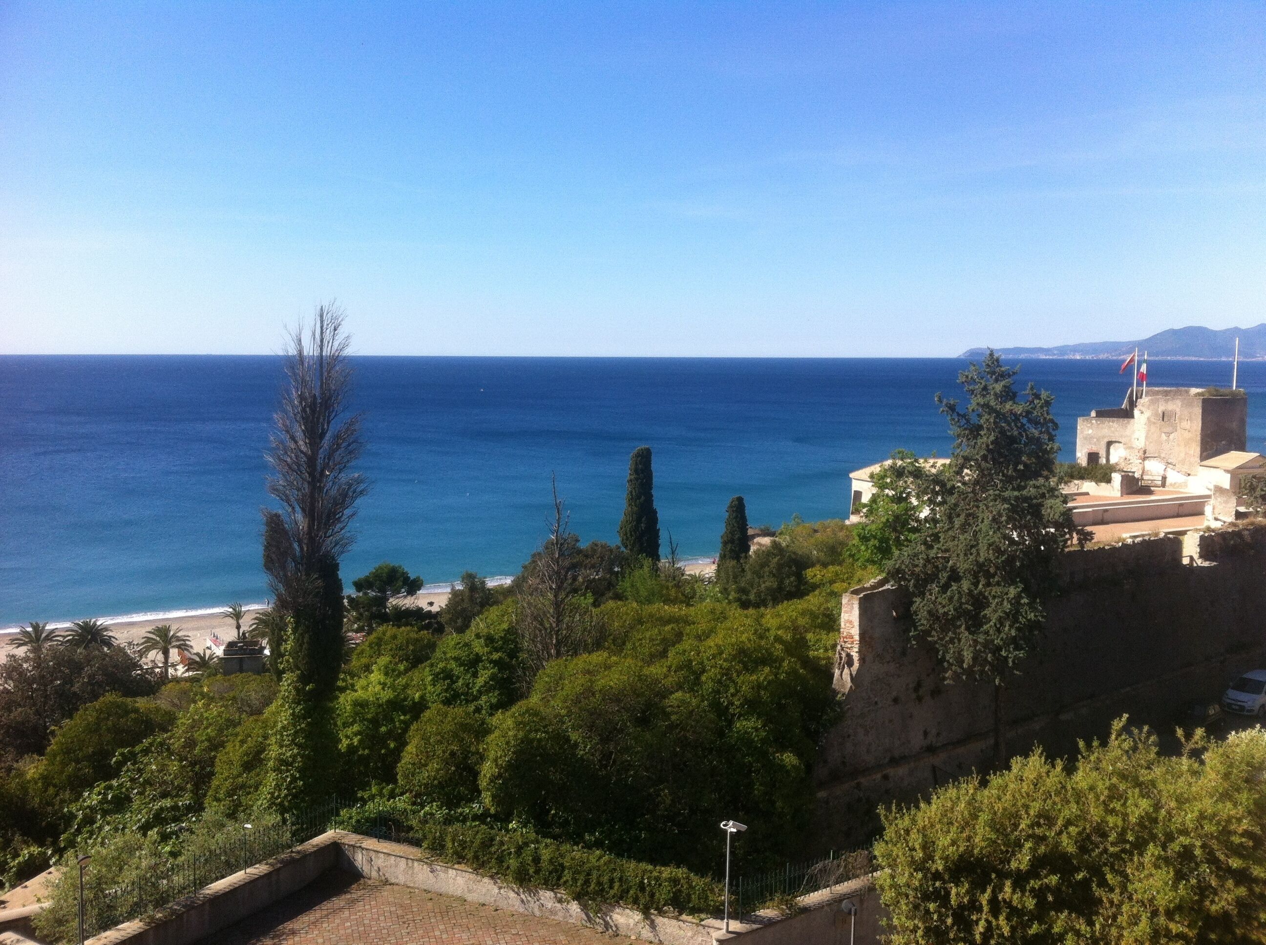 Vista spiaggia/mare