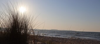Semi-detached house " Seestern " on the Baltic Sea, fireplace, sauna, free WLAN -SEASIDE-