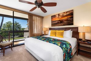 2 bedrooms, iron/ironing board, free WiFi, bed sheets - 🏖️Ocean View | 2 Bedrooms with Loft | Fully Air-Conditioned | Complete Remodel (Kailua Kona)