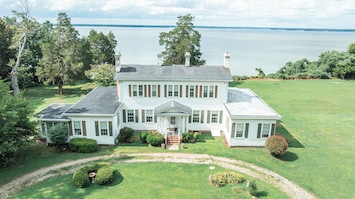 1800's Manor Home - front view as of 2025
