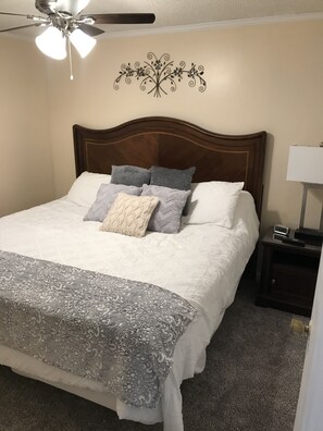1 bedroom, WiFi, bed sheets, wheelchair access