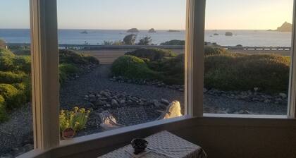 Cottage front de mer avec vue fantastique