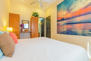 Iron/ironing board, free WiFi, bed sheets