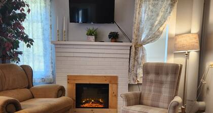 Tranquil sounds of the Dan River heard from the front porch or by the firepit.