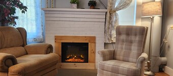 Gelegen op slechts 300 meter van Dan River. Hoogte ca. 50 voet boven de rivier.