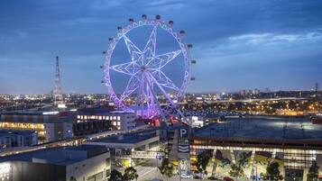 Appartamento Executive, 2 camere da letto, vista città | Terrazza/patio