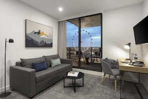 Two Bedroom Executive Apartment | Living area - Quest NewQuay (Docklands)