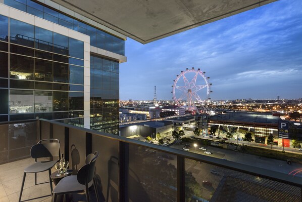 Executive-Apartment, 2 Schlafzimmer, Stadtblick | Blick vom Balkon