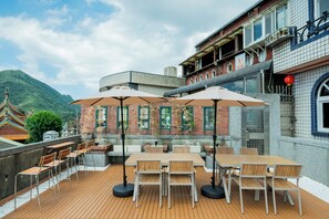 Terrasse sur le toit