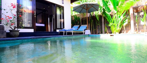 Vila Mewah, 1 kamar tidur, Bebas Asap Rokok | Teras/patio