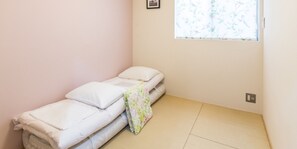 Standaard kamer (Japanese Style for 2 People) | Een strijkplank/strijkijzer, gratis wifi, beddengoed